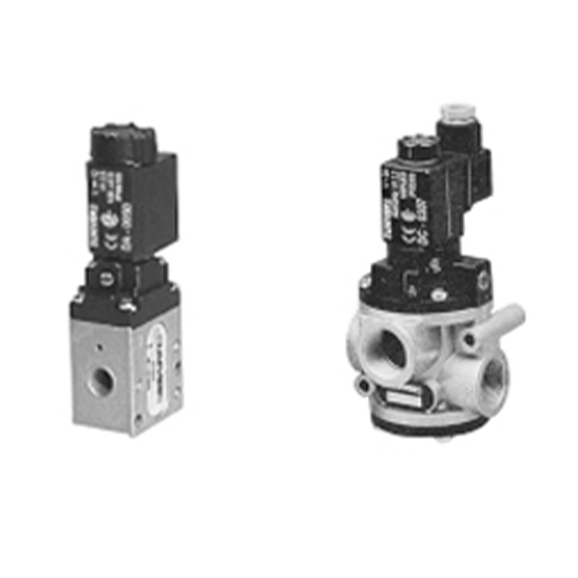 Sitzventile für Druckluft und Vakuum 2/2 – 3/2 Serie AF/AG