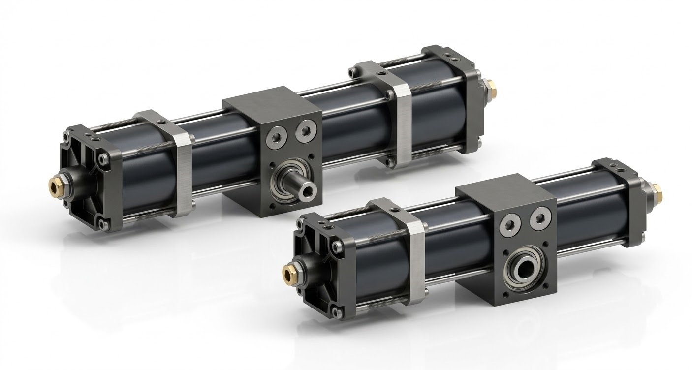 Multi-position rotary actuator